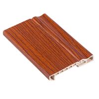 Bamboo-wood Fiber wall Skirting Board Waterproof Wood Plastic Tile Board 100mm  / 80 mm  / 120mm